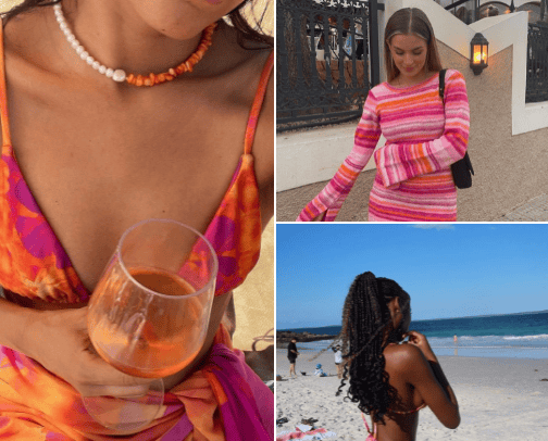 summer fits cover photo collage