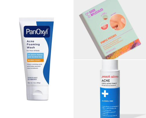My Must-Haves for Acne-Prone Skin cover photo collage