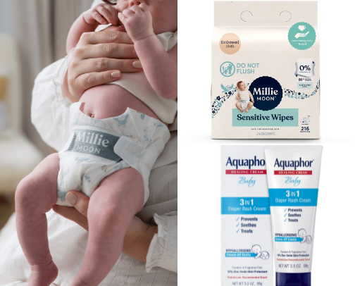 What’s in my diaper caddy cover photo collage