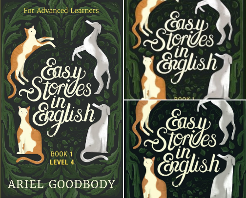 PDF Free - Easy Stories in English for Beginners: 10 Fairy Tales to Take Your English From OK to Good and from Good to Great companion reading list cover photo collage