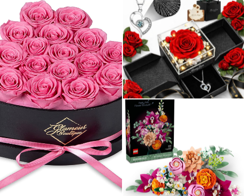 Valentines gifts for her cover photo collage