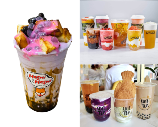 Boba - Bubble Tea Spots in Metro Detroit! cover photo collage