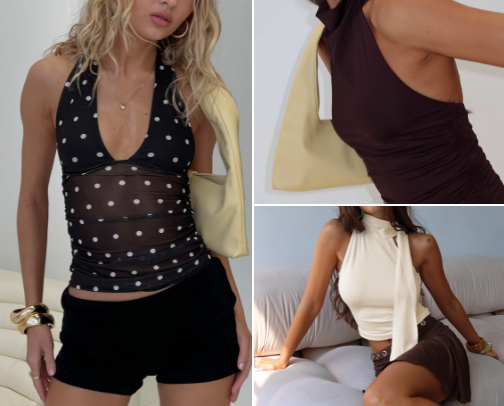 Going out tops cover photo collage