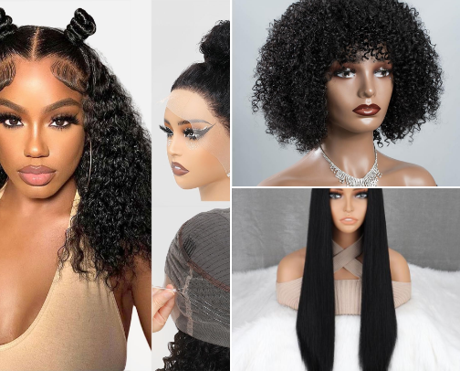 Women's hair favorites cover photo collage