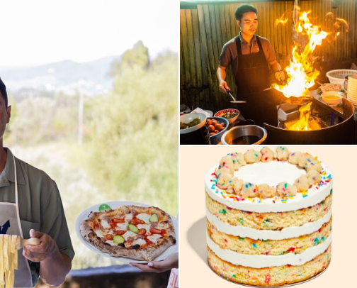 Food and Travel with My Hobbies cover photo collage