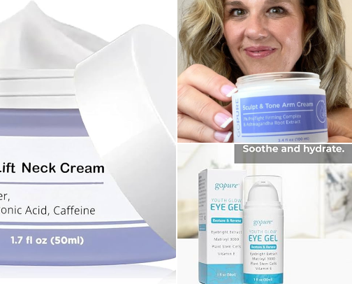 Go Pure Skin Care cover photo collage