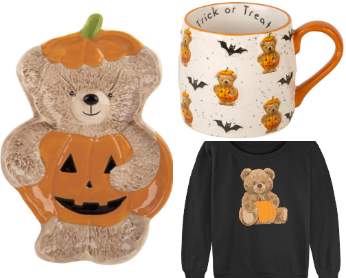 All things Fall Teddy Bear cover photo collage