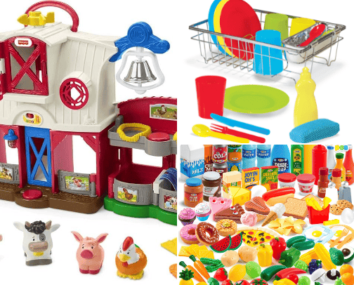 Toddler Playtime Picks: Toys for Tots cover photo collage