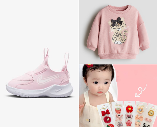 Baby Finds cover photo collage
