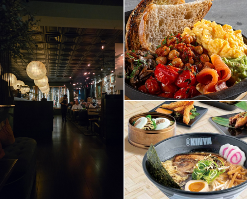 My Favorite Food Places cover photo collage