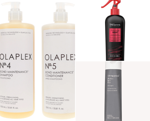 Hair care favorites cover photo collage