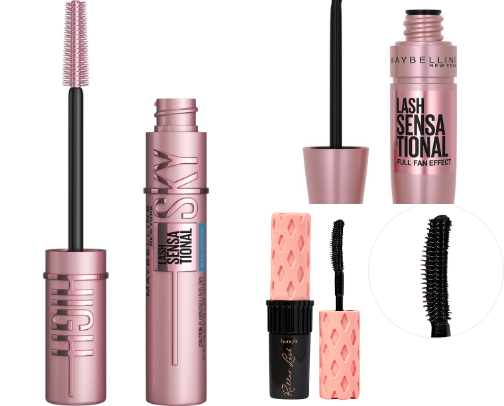 mascara if you have short, heavy lashes! cover photo collage