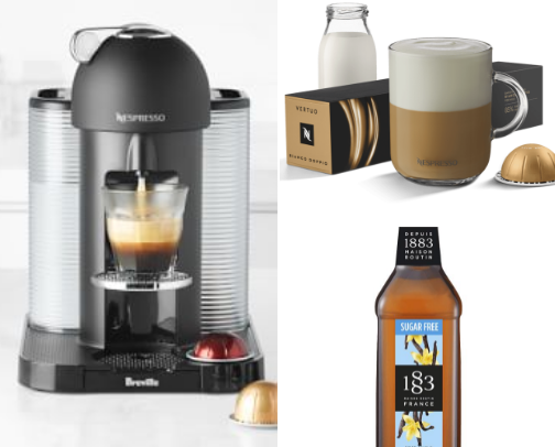 coffee bar essentials ☕️🌿 cover photo collage
