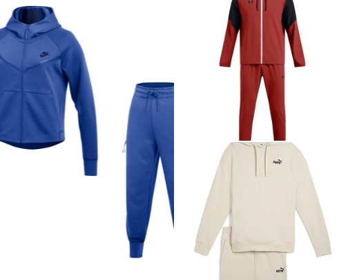 tracksuits cover photo collage