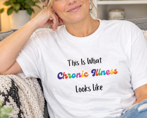 Chronic Illness Inspired Tshirts cover photo collage