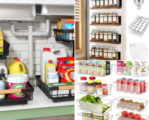 Budget-Friendly Home Organization Finds That Make Life Easier cover photo collage