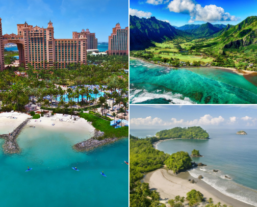 Places I want to visit cover photo collage