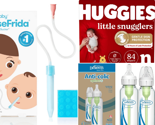 Newborn Essentials cover photo collage