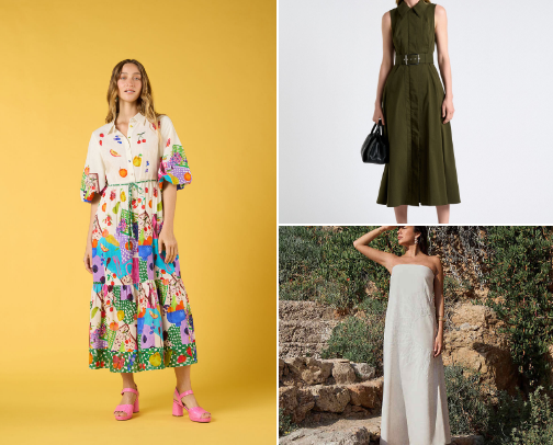 Summer dresses (colourful & neutral options!) cover photo collage