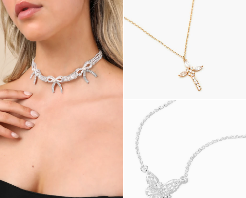 Necklaces ✨ cover photo collage