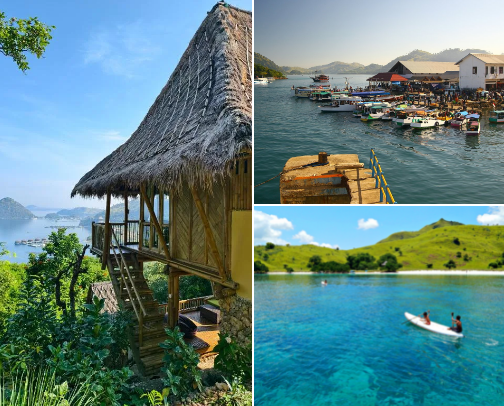 Labuan Bajo cover photo collage