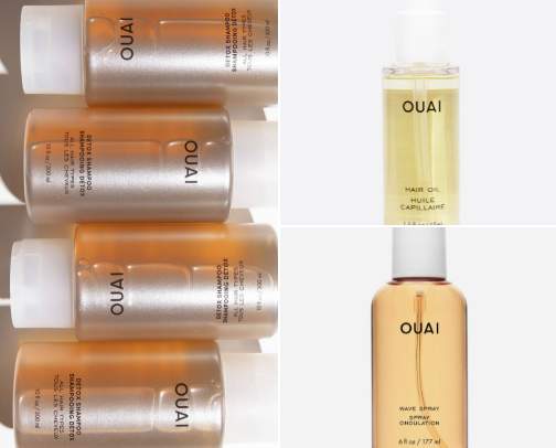 OUAI PRODUCTS cover photo collage