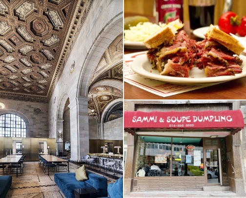 Montreal Eats cover photo collage