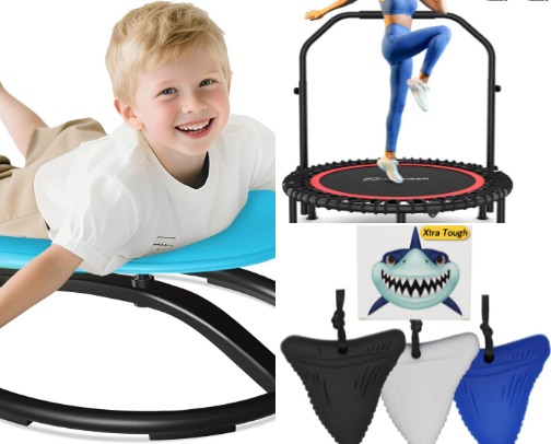 Sensory toys and gadgets for my autistic cutie cover photo collage
