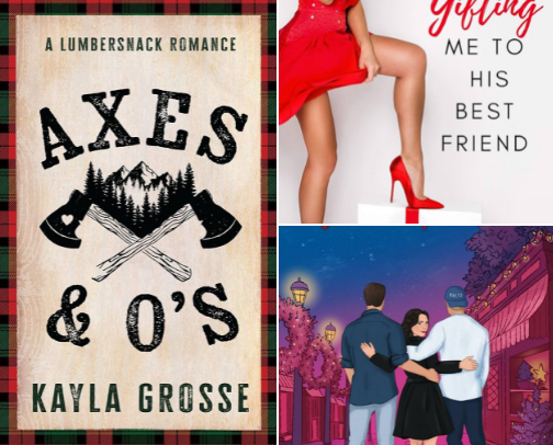 Books where her boyfriends are also boyfriends 😍 cover photo collage