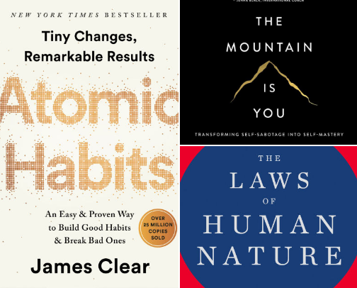 Books That Rewired My Brain This Year 🧠 cover photo collage