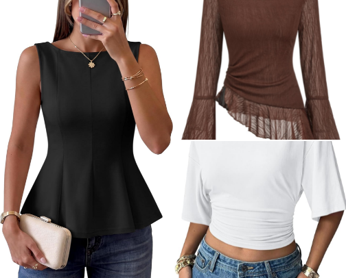 Trendy Tops for Women 2026 | Chic & Affordable Fashion Finds cover photo collage