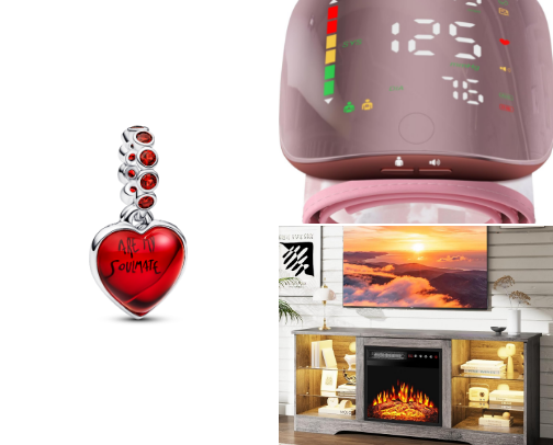 "Love on the Clock: Last-Minute Gift Ideas" cover photo collage