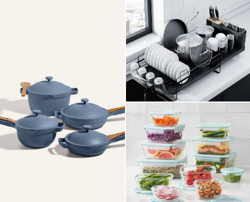 For the Love of Cooking cover photo collage