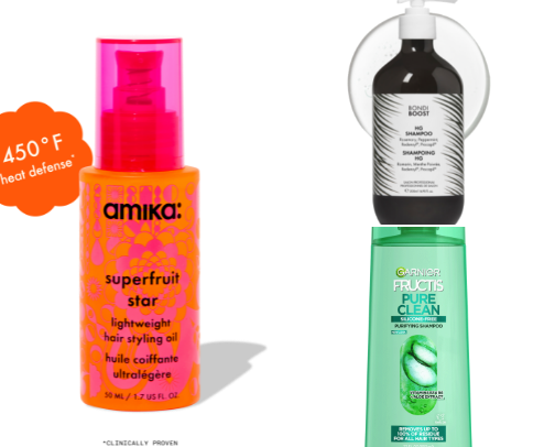 curly hair care cover photo collage