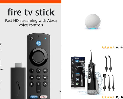 amazon spring sale cover photo collage