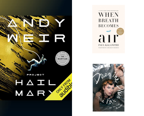 The Best Audiobooks I've ever Read (...heard?) cover photo collage