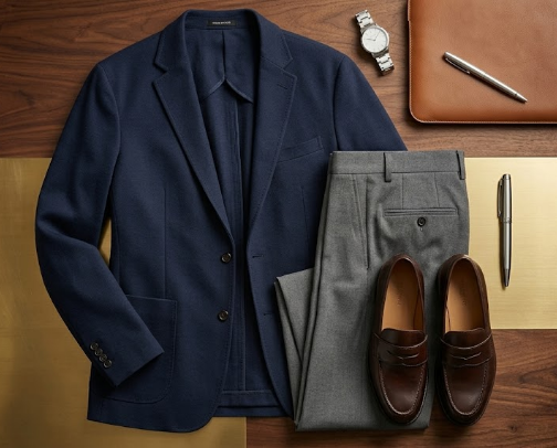 Men’s Modern Corporate & Business Casual cover photo collage