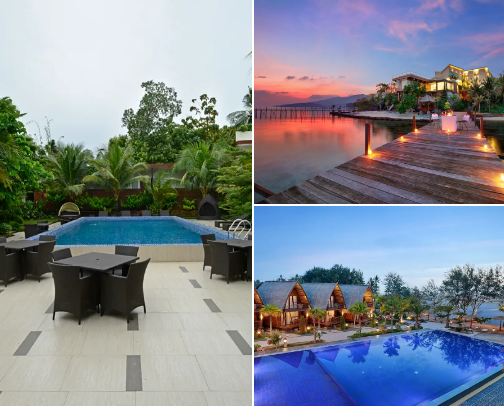 Resort di Jepara Jawa Tengah cover photo collage
