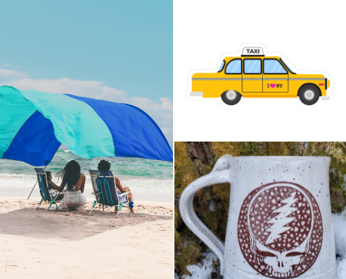 Joyful Finds cover photo collage