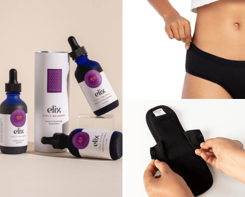 How to have better periods cover photo collage