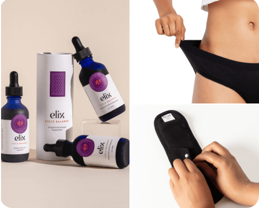How to have better periods cover photo collage
