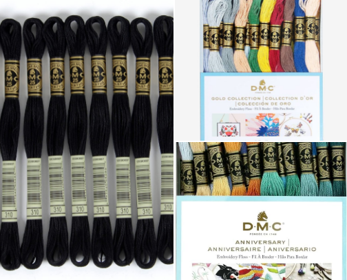 Embroidery cover photo collage