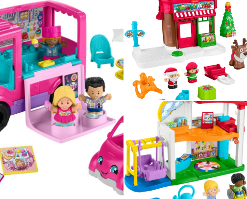 Must-Have Little People Playsets cover photo collage