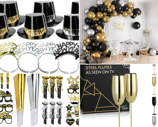 New Year’s Party Ready! cover photo collage