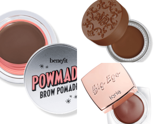 Pomades for sculpted,dagger-sharp brows cover photo collage