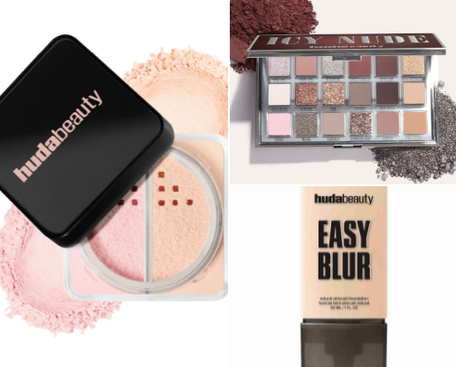 Huda Beauty Faves 💄 cover photo collage