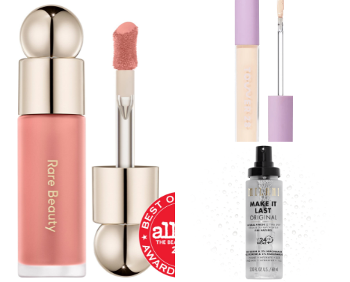 All time fave makeup products (dry skin edition)! cover photo collage