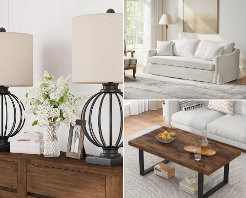 My Farmhouse Living Room Favorites cover photo collage