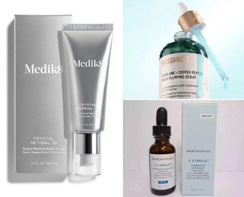 The Real Actives: High-Performance, Retinol-Alternative & Barrier-First Anti-Aging Protocol cover photo collage