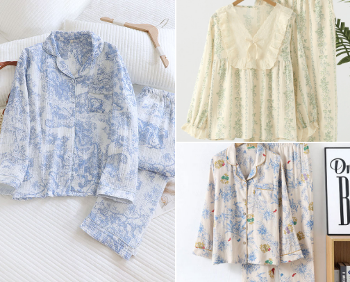 Nightsuit sets cover photo collage